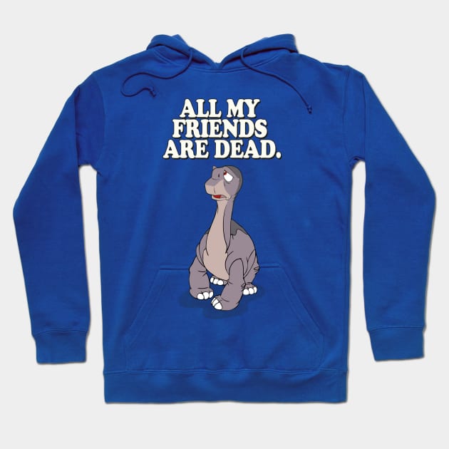 All My Friends Are Dead Hoodie by innercoma@gmail.com